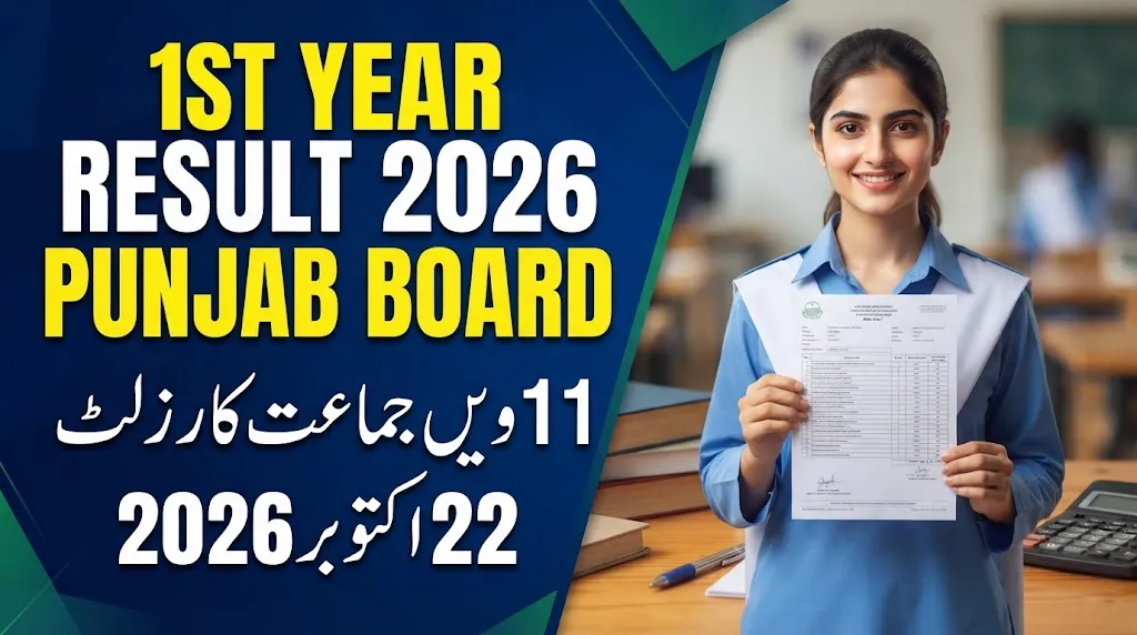 1st Year Result 2026 Punjab Board