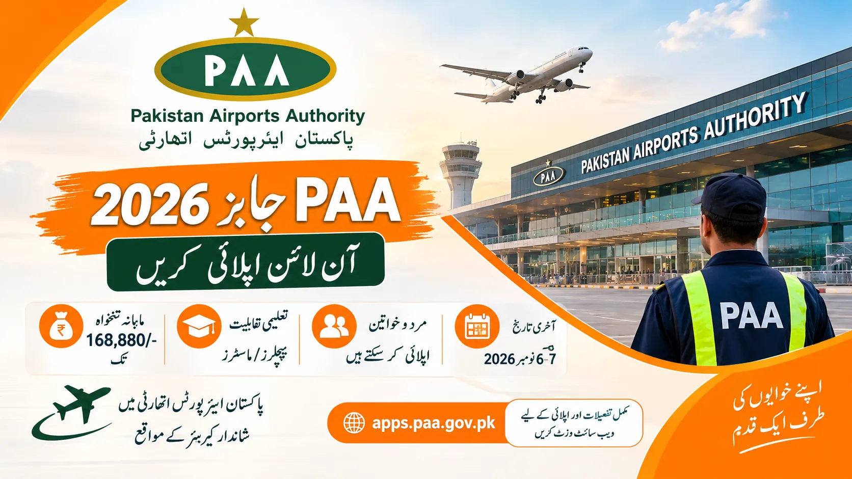 PAA Jobs 2026 Pakistan Airports Authority