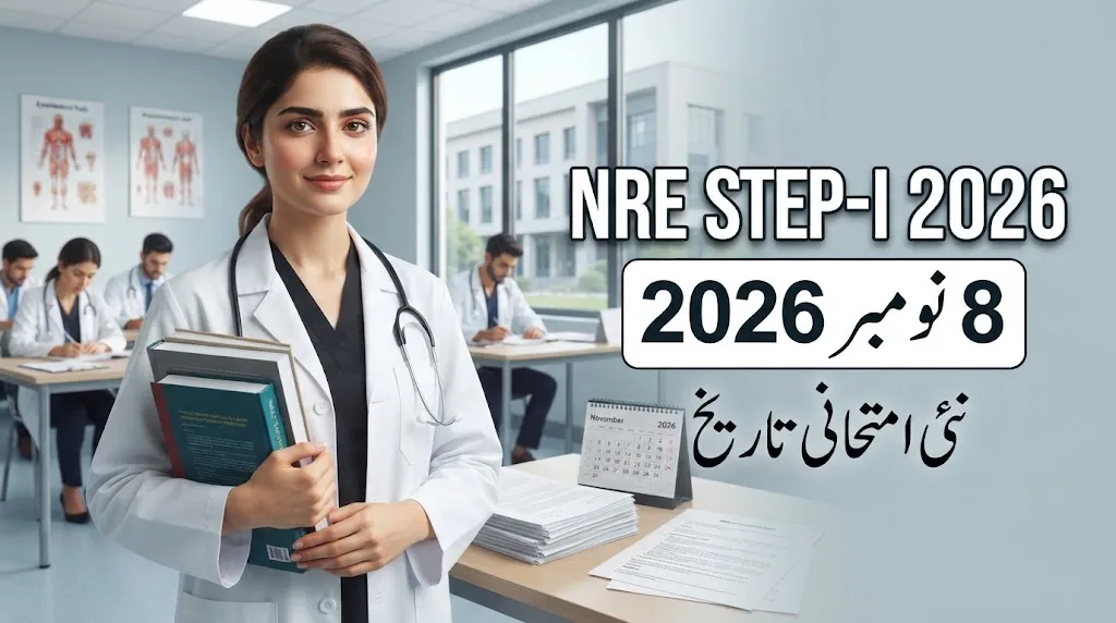 PMDC NRE Step-I Exam Date 2026