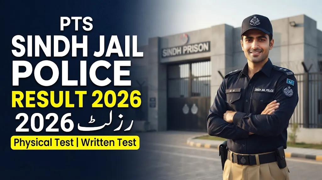 PTS Sindh Jail Police Result 2026